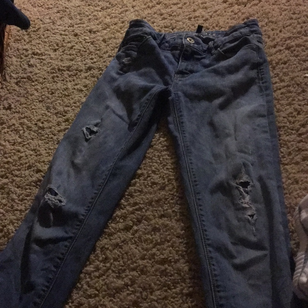 White House black market skimmer jeans